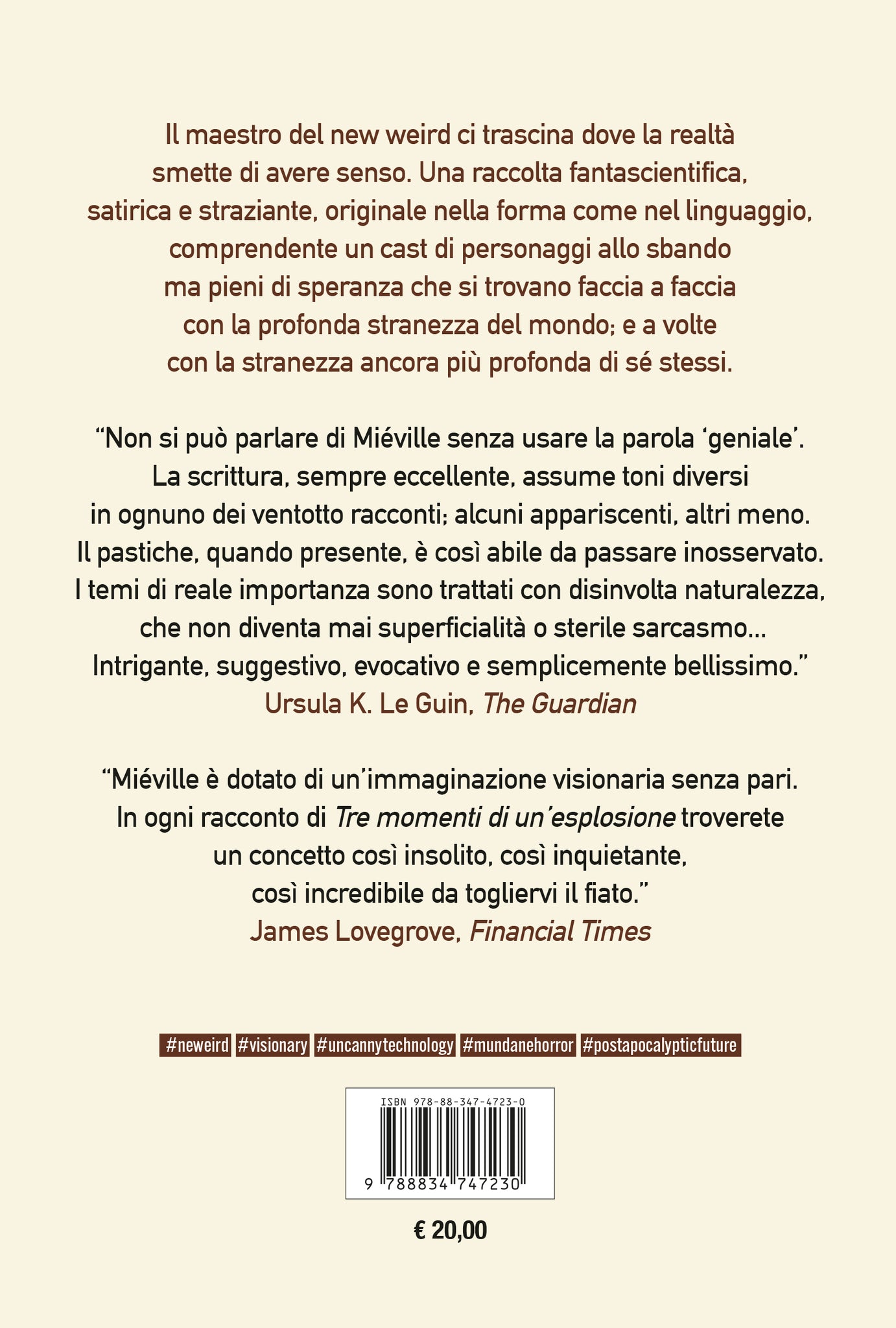 Tre momenti di un’esplosione – Fanucci Editore